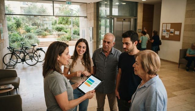 הצבעות דיגיטליות לוועד בית ואפשרויות לניהול הבניין