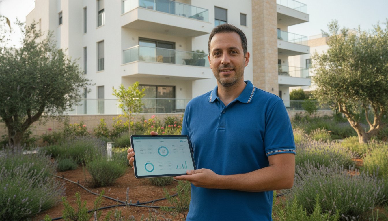 ניהול גינון בבניין משותף: המדריך המעשי לניהול ספקים, תקציב ושביעות רצון דיירים